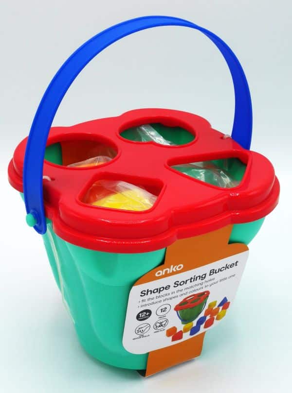 Playgo vormen stoelemmer met 12 blokjes