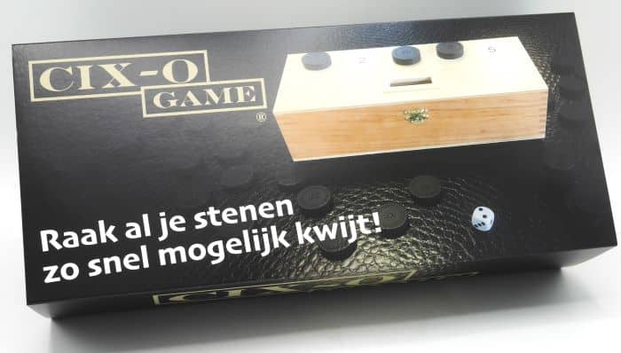 Six-o-game cix-o-game raak al je stenen zo snel mogelijk kwijt spel