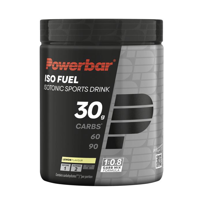 Powerbar iso fuel 30 isotonic sports drink (1 x 608gr) - lemon