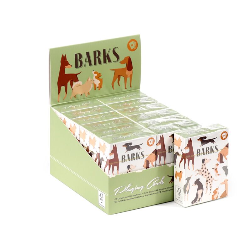 Barks hond speelkaarten kaartspel