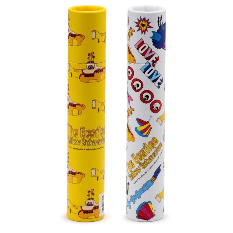 The Beatles Yellow Submarine - grote tekenkoker 12 kleurpotloden