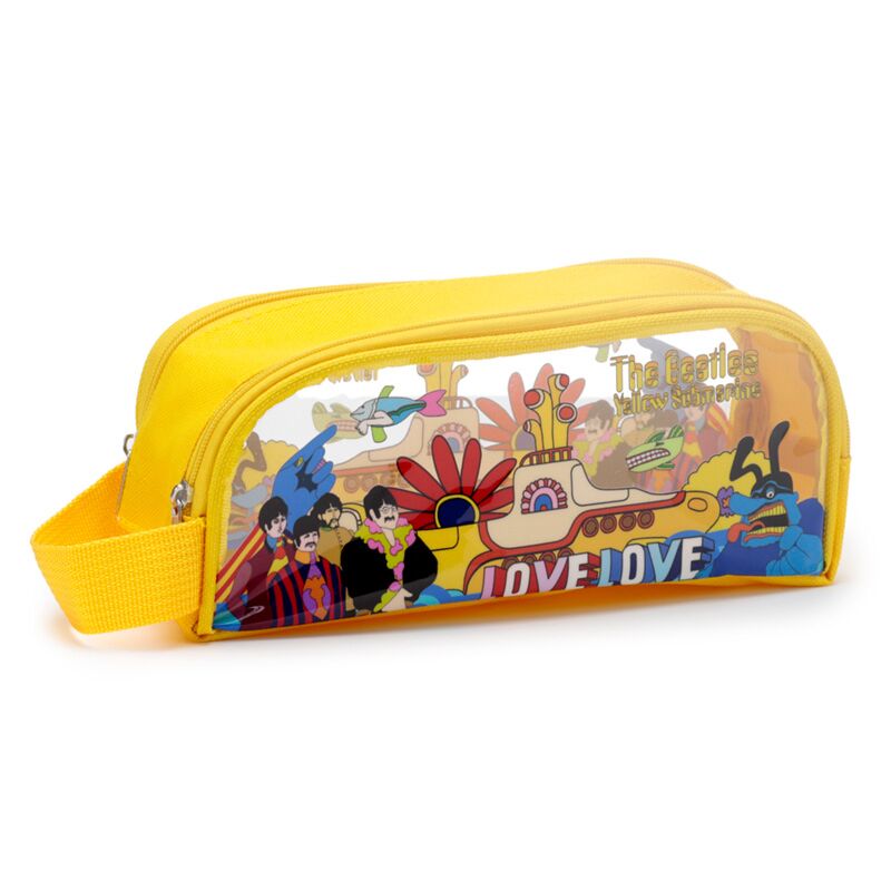 De Beatles Yellow Submarine transparante potlodenkoker