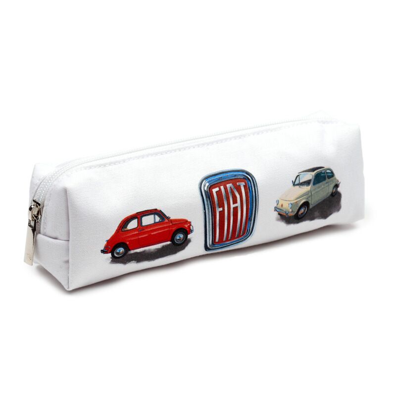 Fiat 500 canvas potloodetui
