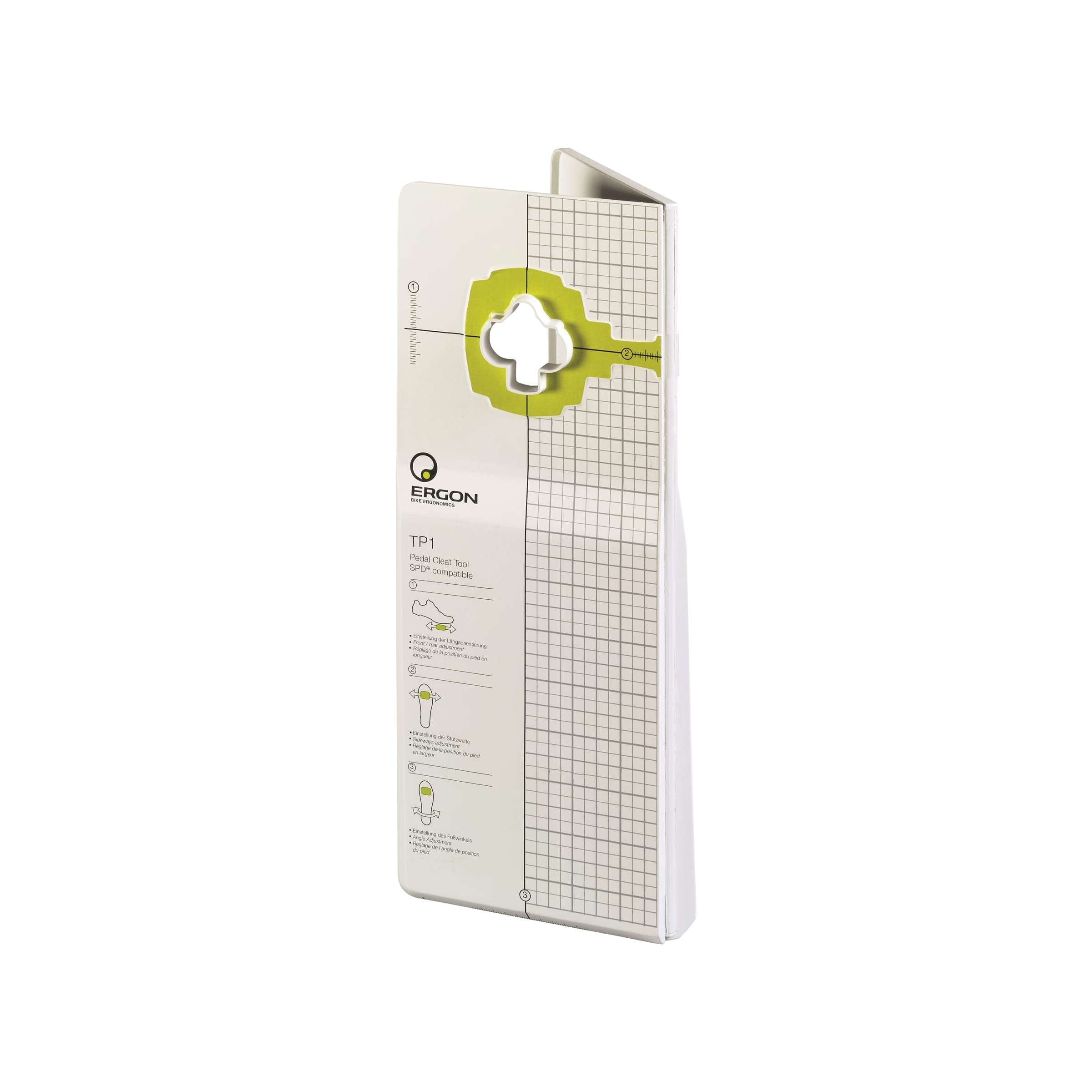 Ergon afstelmal tp1 spd plaat