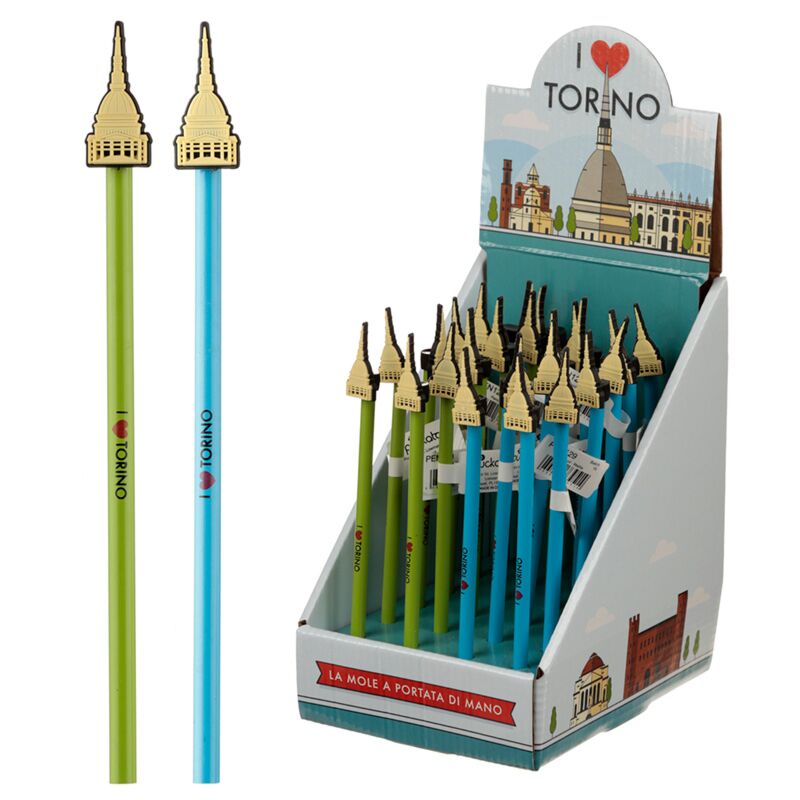 Torino potlood met mol-pvc-top