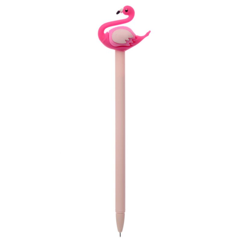Flamingo fijnschrijver pen - zwart