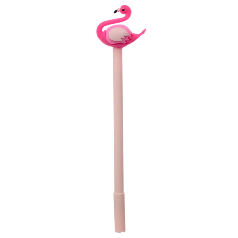 Flamingo fijnschrijver pen - zwart