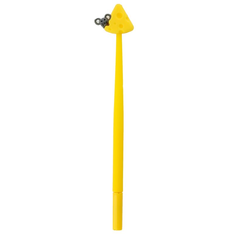 Kaas muis fijnschrijver pen - zwart