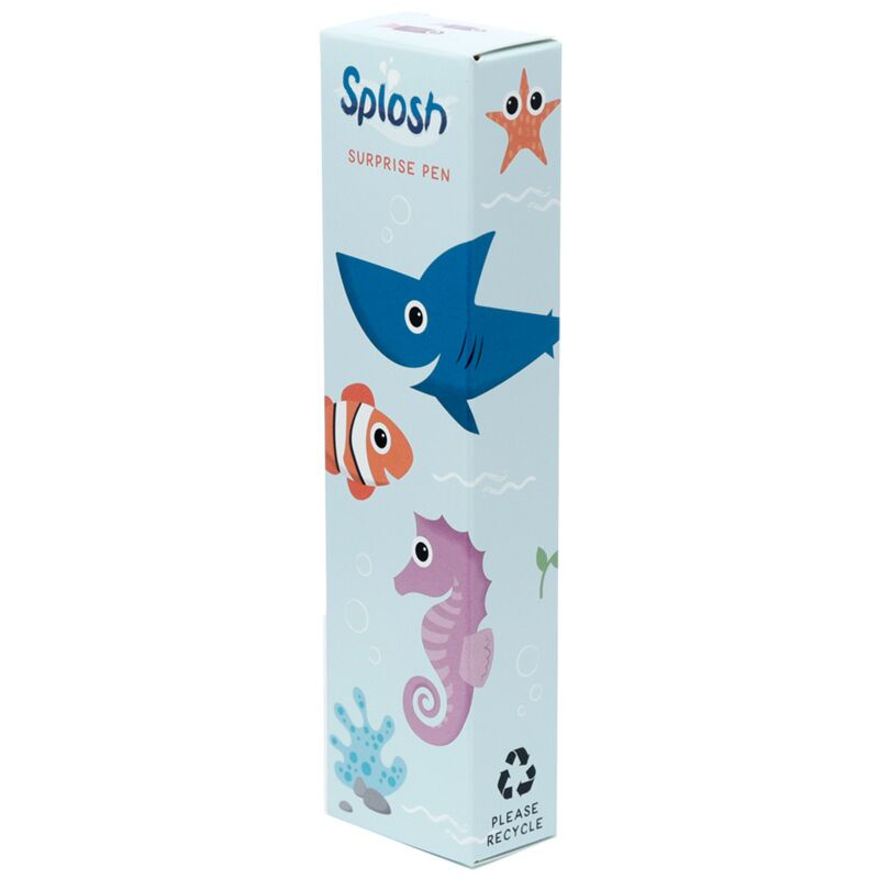 Splosh verrassing zeeleven pvc pen - zwart