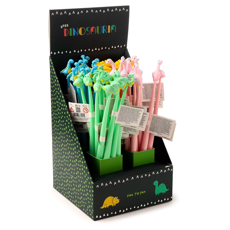 Dinosauria jr fijnschrijver pen - zwart