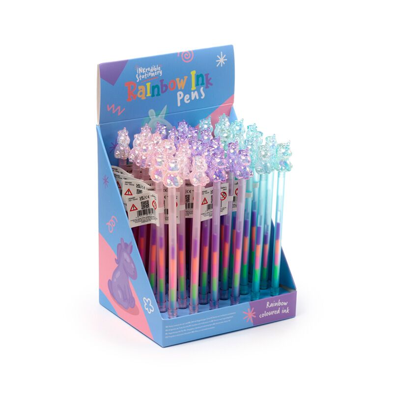 Eenhoorn regenboog inktpen