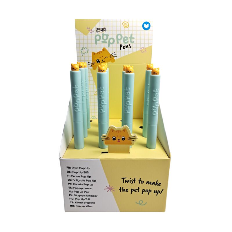 Beans co katten twist pop pen