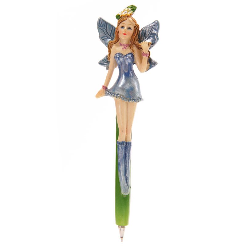 Fantasy fee kunsthars pen - zwart