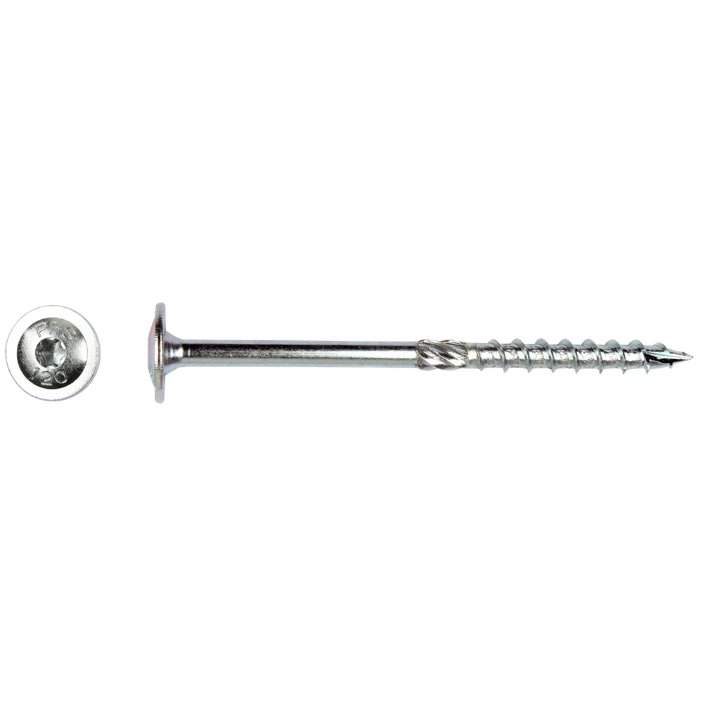 Pgb-europe pfs+ | pfs flenskophoutschroef t40 ø 8x140 zn | 50 st pfettg001008001403