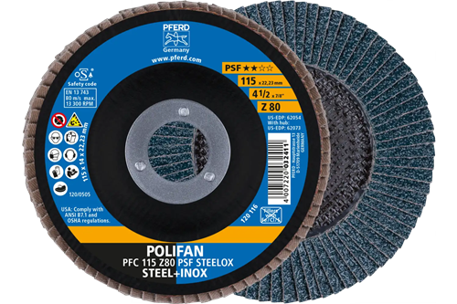Pferd lamellenschijf 125mm z60psf steelox | 10 stuks