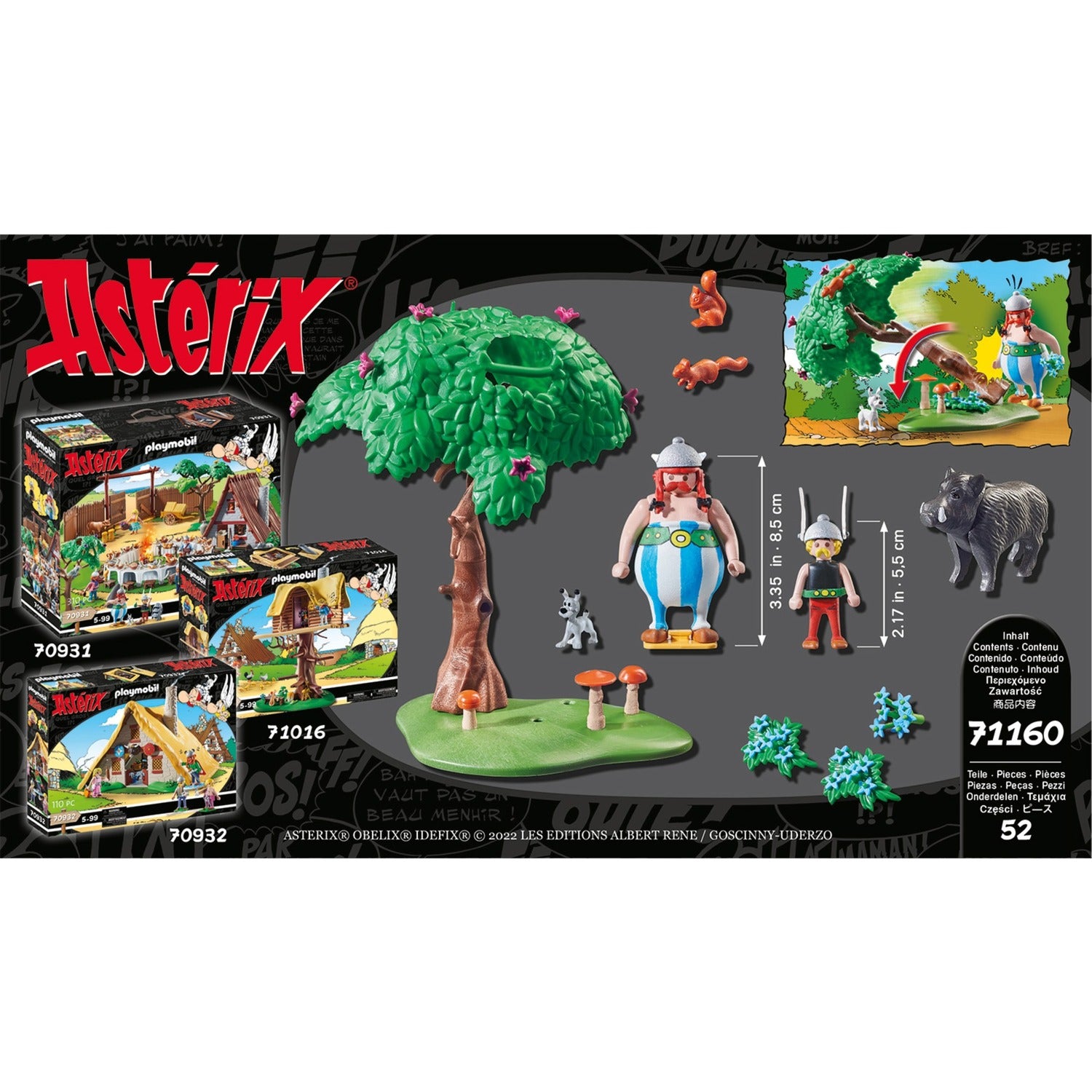 Playmobil Asterix Everzwijnenjacht - 71160