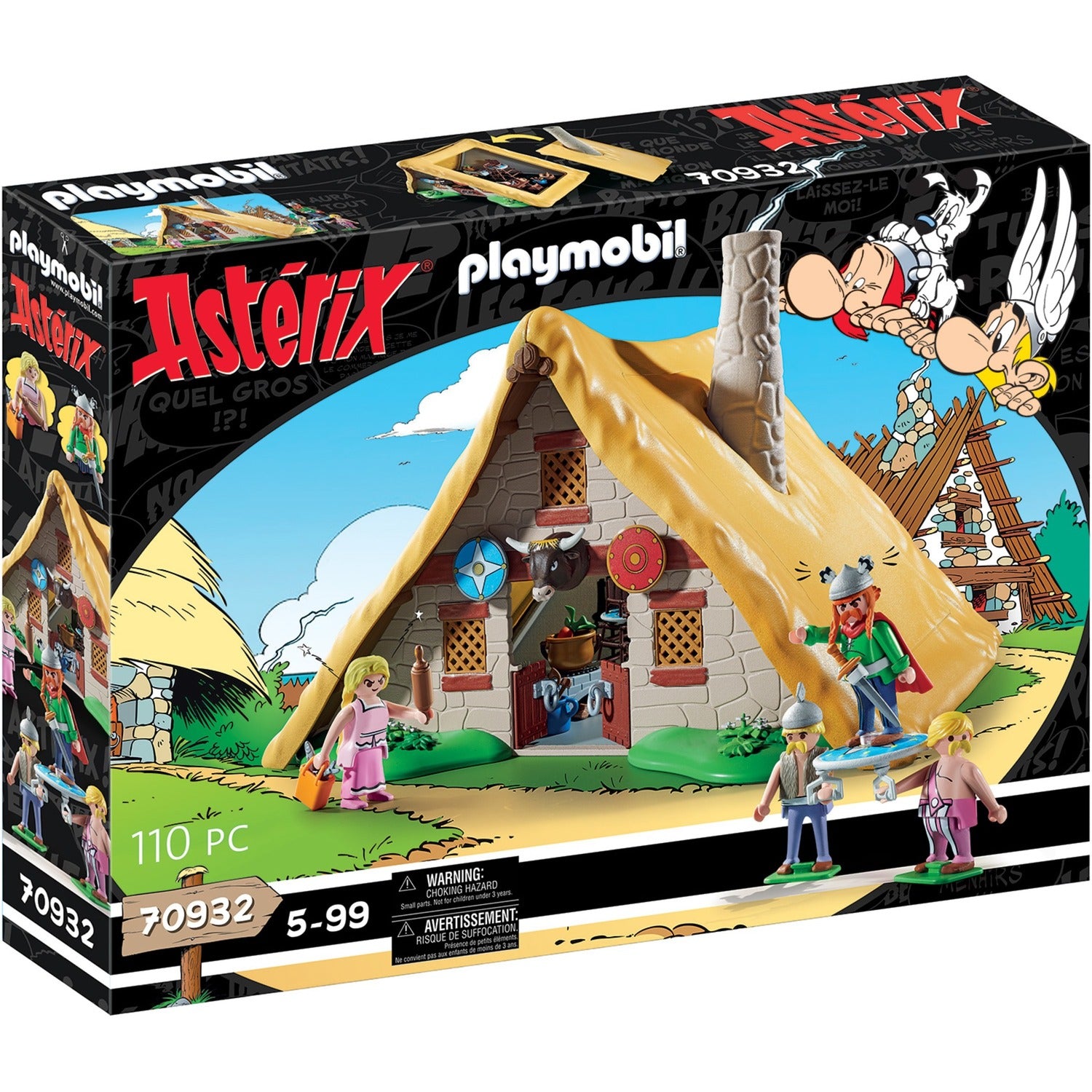 PLAYMOBIL Asterixhut van Heroix 70932