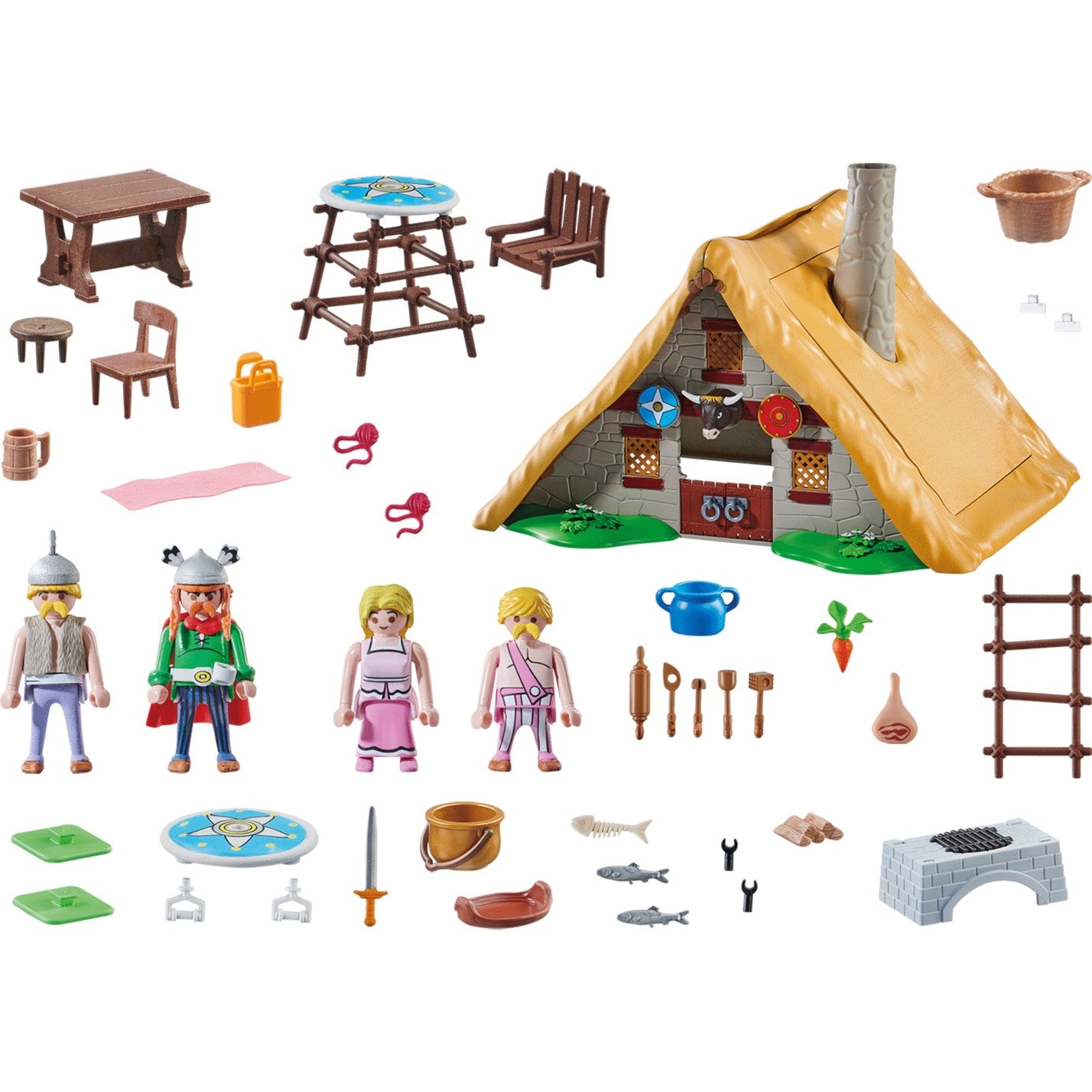 PLAYMOBIL Asterixhut van Heroix 70932