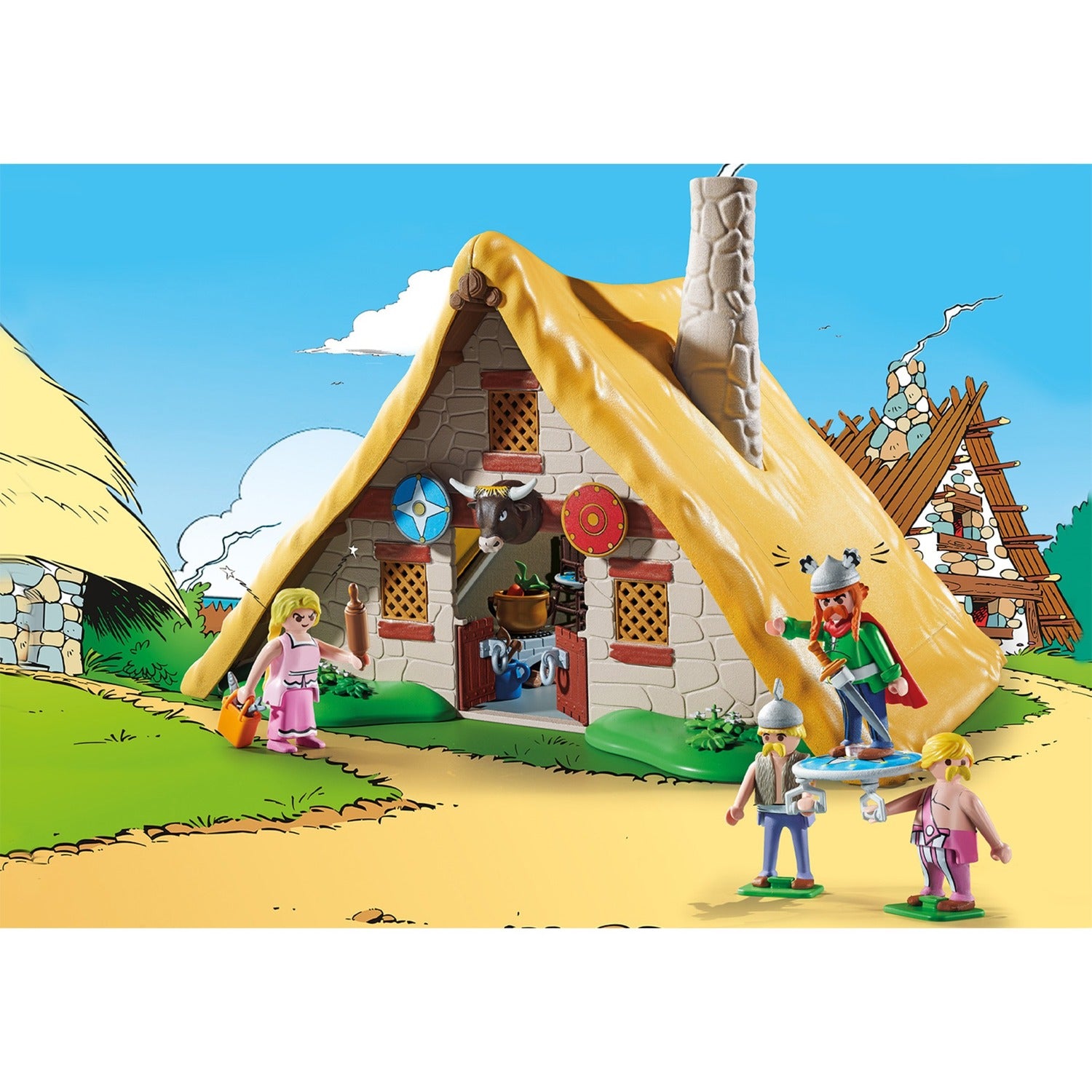 PLAYMOBIL Asterixhut van Heroix 70932