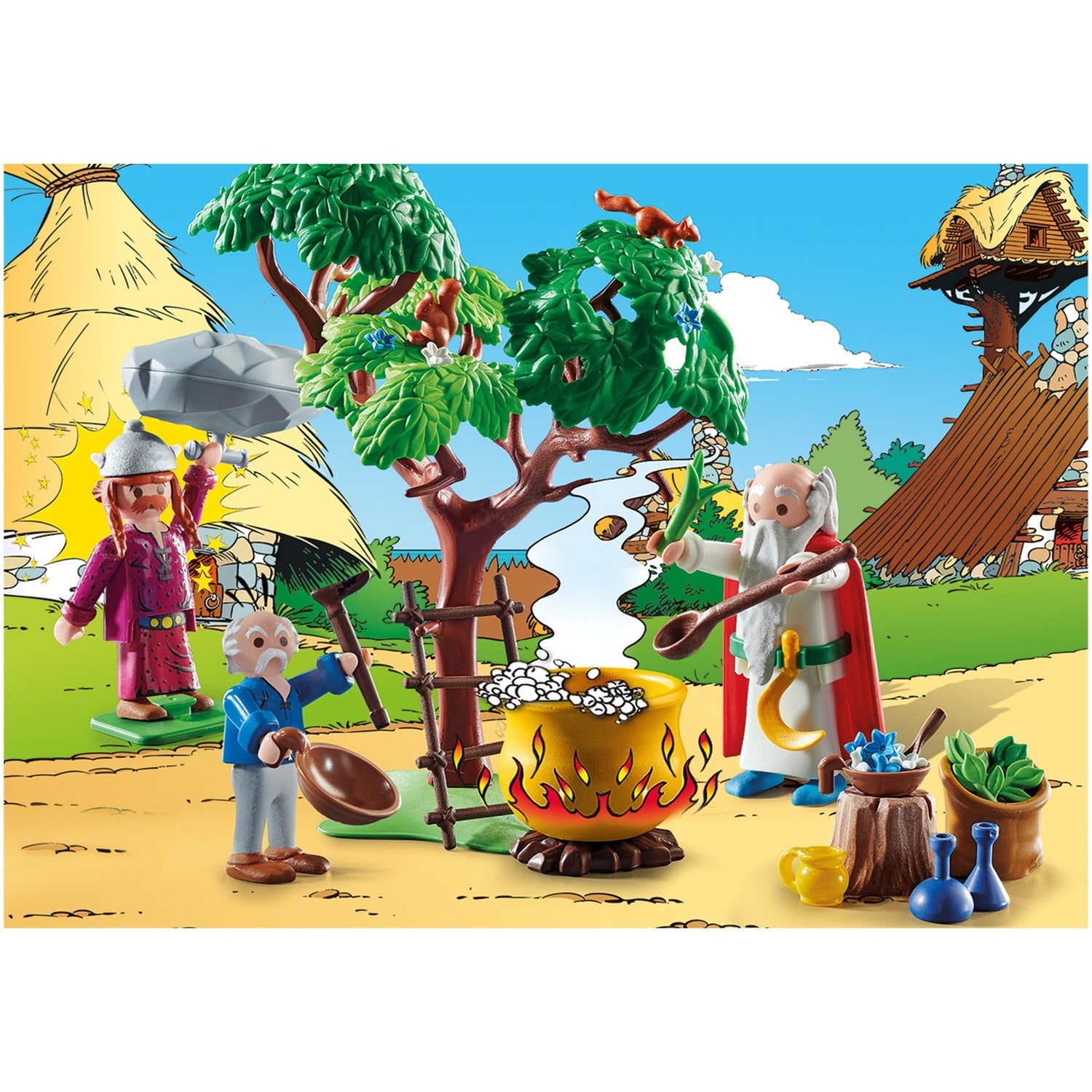 PLAYMOBIL Asterix Panoramix met Toverdrank 70933