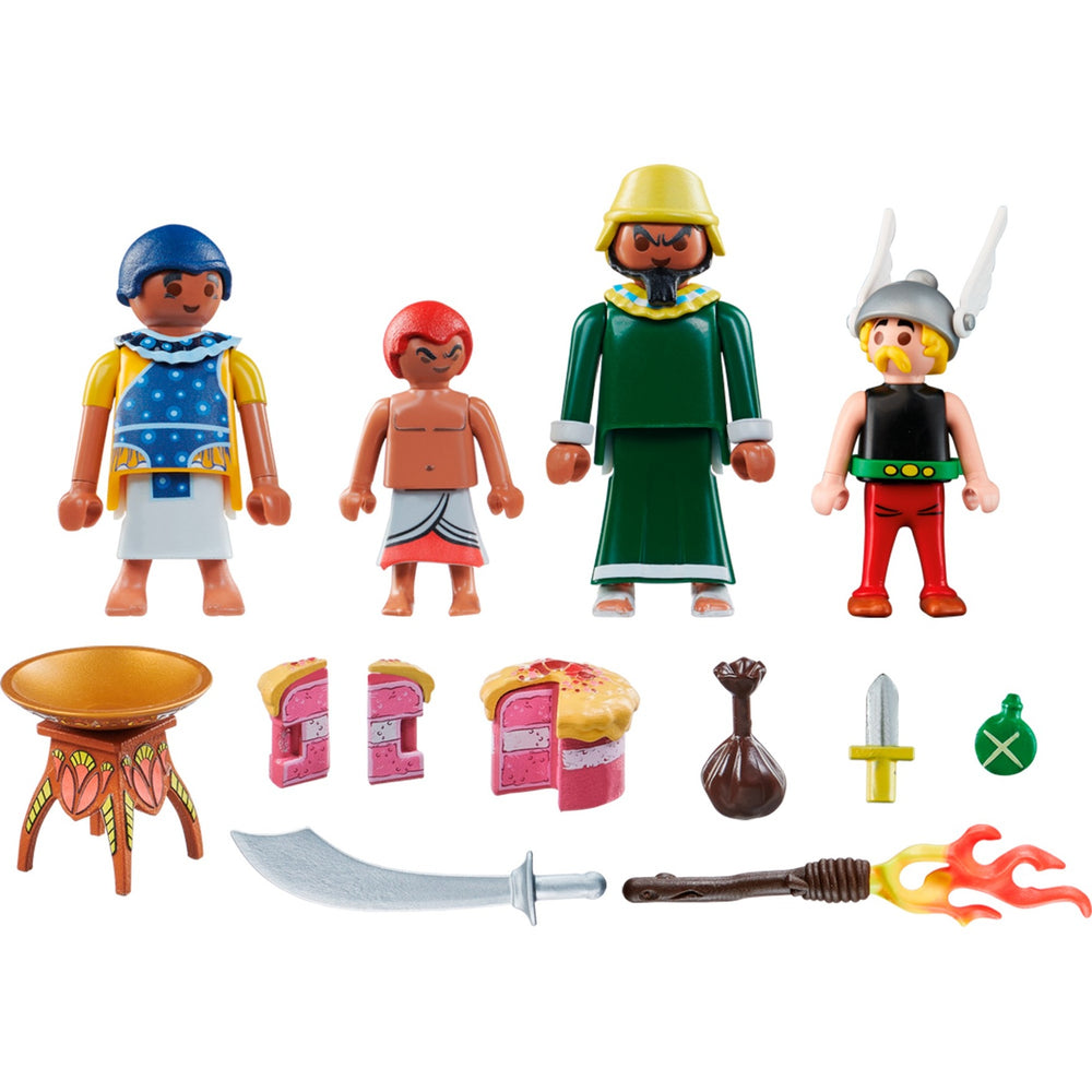 Playmobil asterix - de vergiftigde taart van plurkis constructiespeelgoed (71269)
