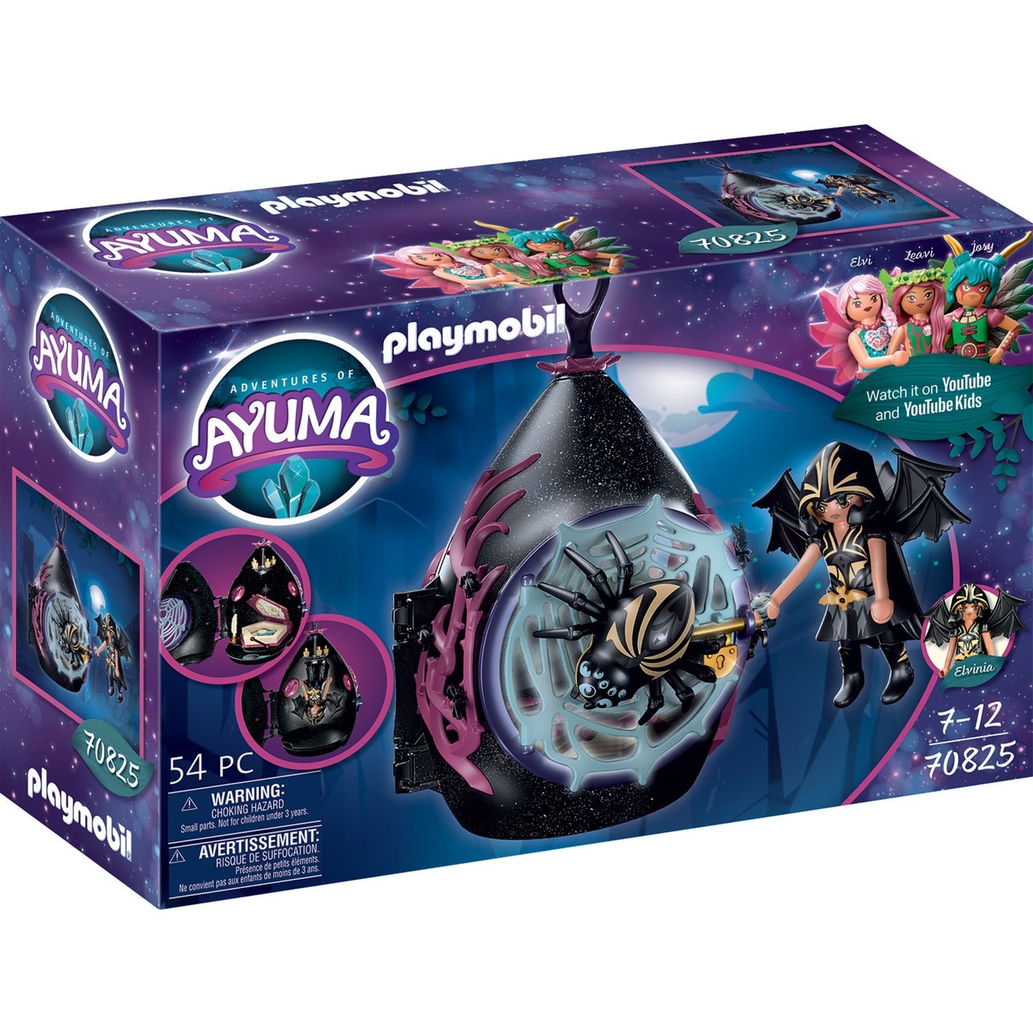 PLAYMOBIL PLAYMOBIL Ayuma Bat Fairies schuilplaats
