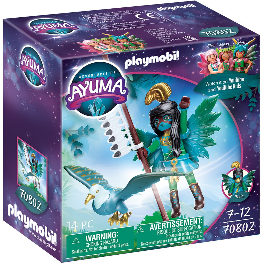 Playmobil ayuma - knight fairy met totemdier constructiespeelgoed (70802)
