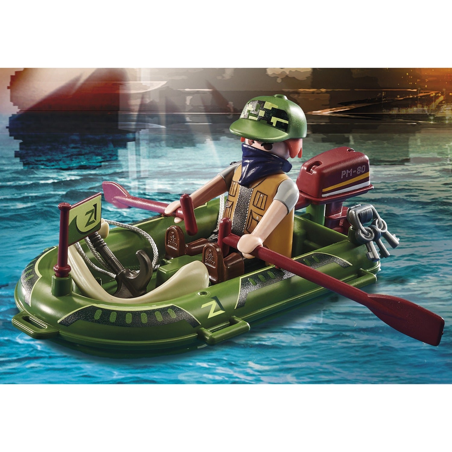 PLAYMOBIL City Action Politiewatervliegtuig Achtervolging 70779