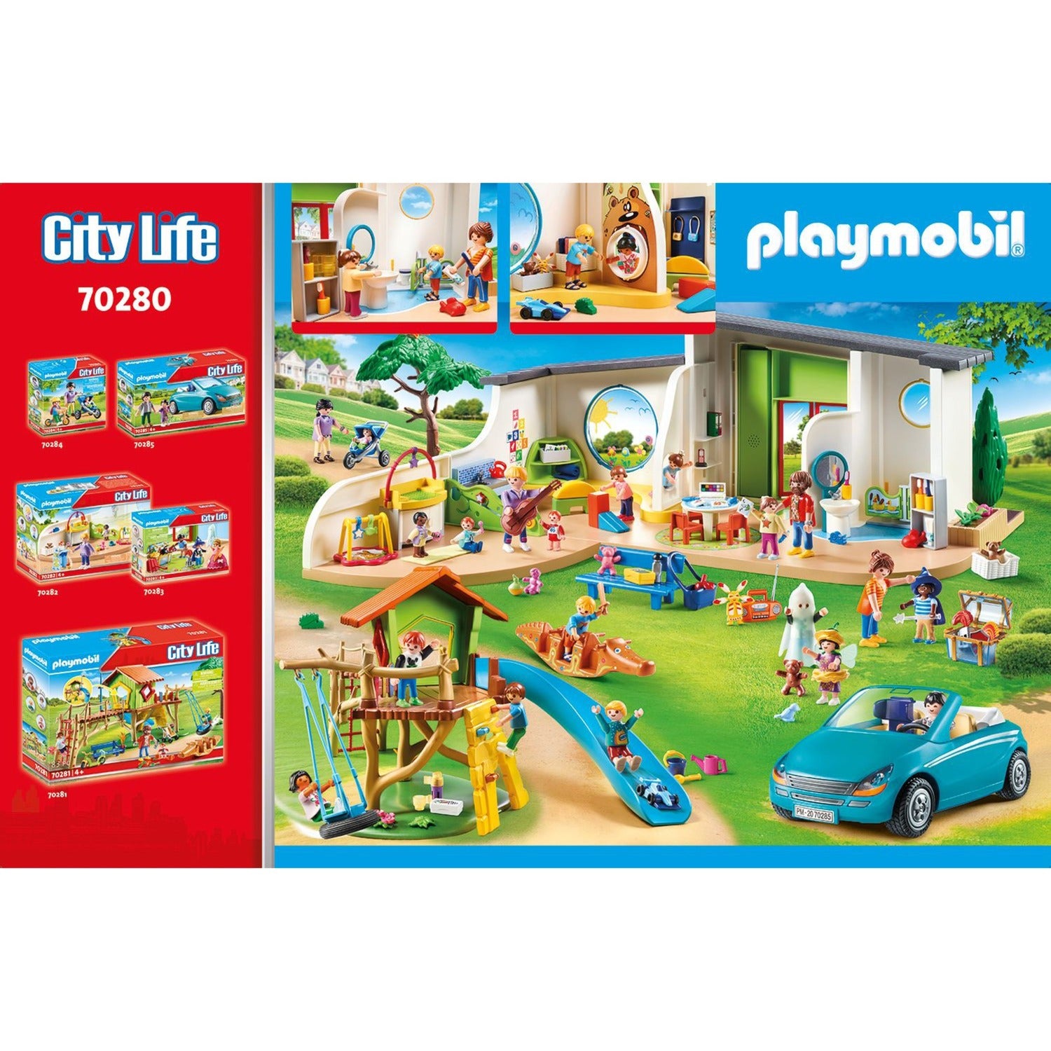 PLAYMOBIL City Life Kinderdagverblijf De Regenboog 70280