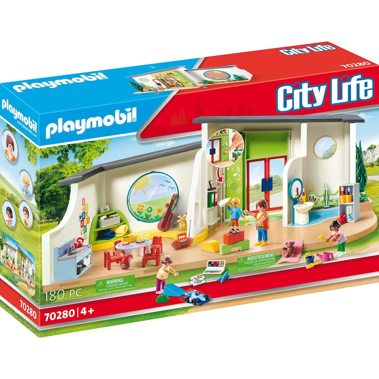 PLAYMOBIL City Life Kinderdagverblijf De Regenboog 70280