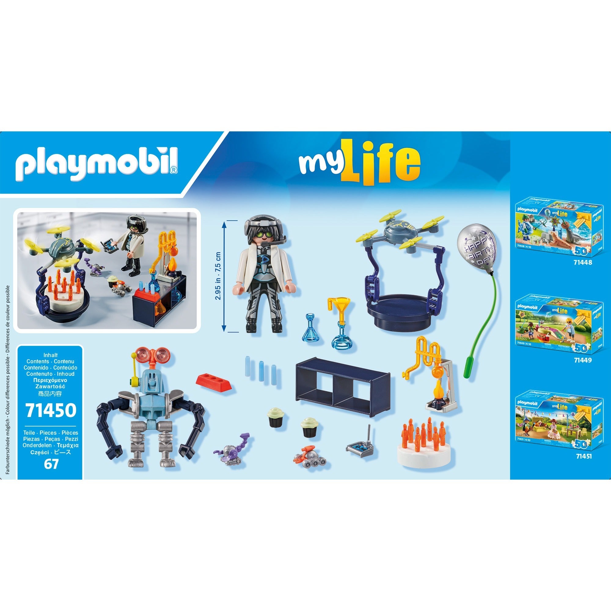 Playmobil Mijn Leven Onderzoekers met Robots - 71450