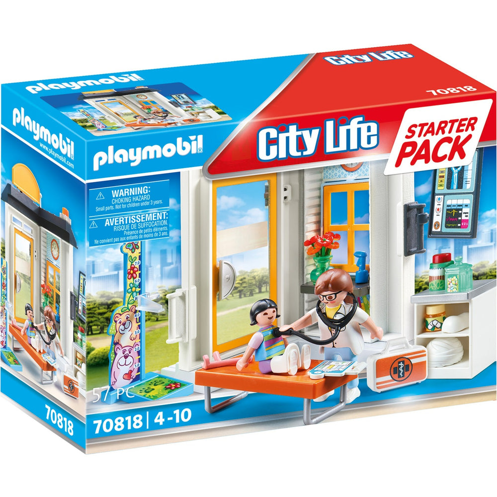 Playmobil City Life Starterset Kinderarts 70818