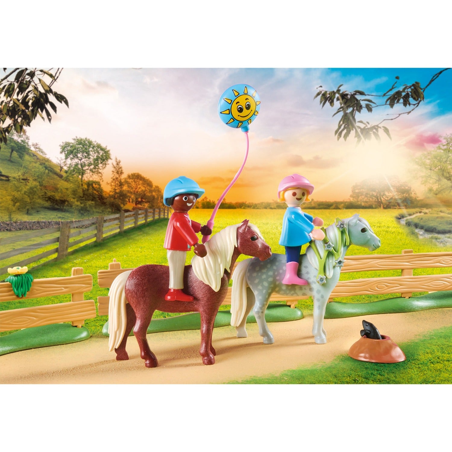 PLAYMOBIL Landelijke Kinderverjaardagsfeestjes op de Ponyboerderij 70997