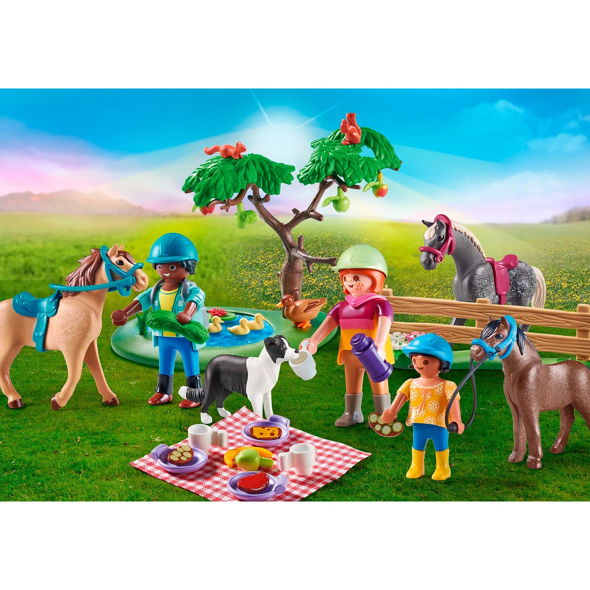 PLAYMOBIL Country 71239 Picknick excursie met paarden