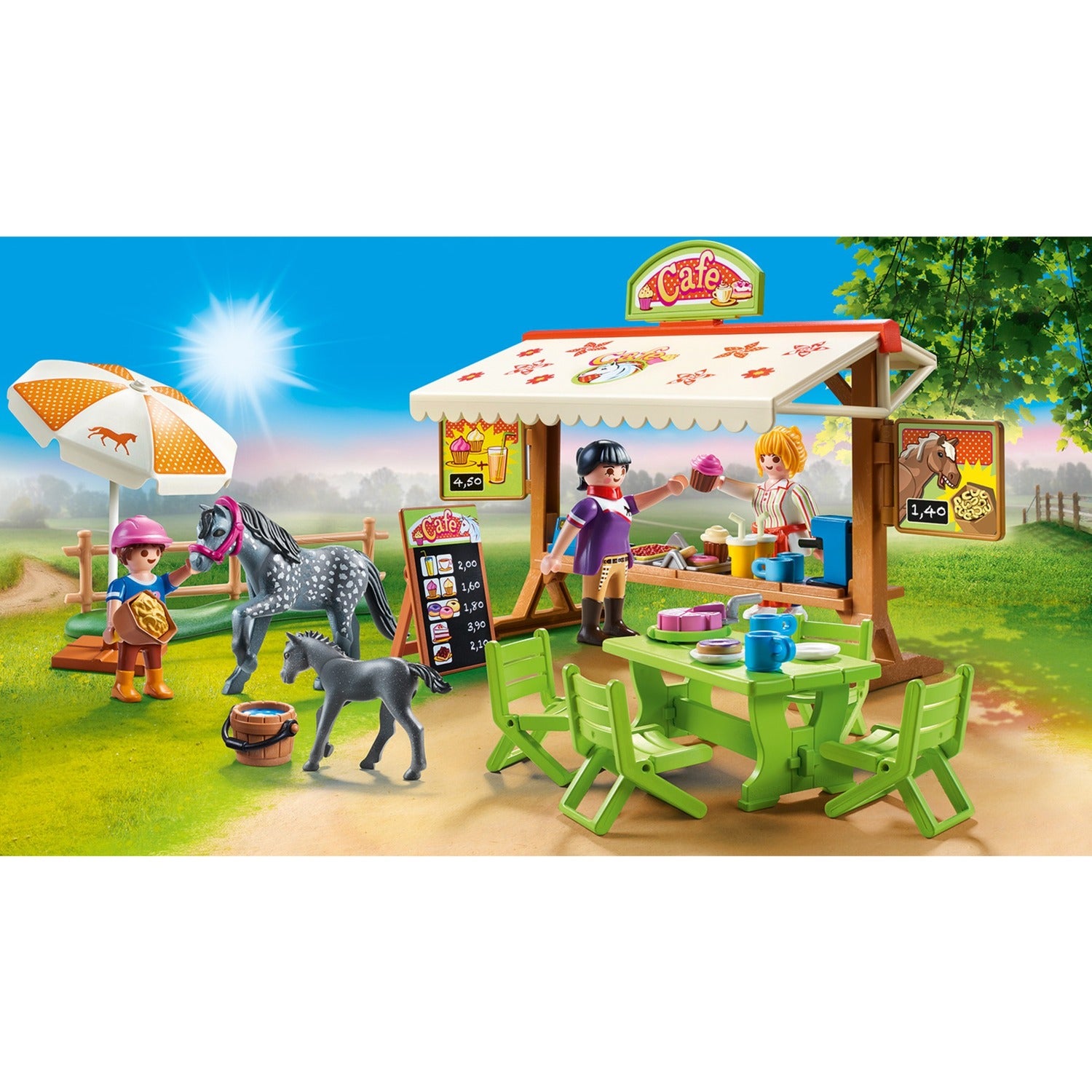 PLAYMOBIL PLAYMOBIL Landelijk Ponycafé 70519