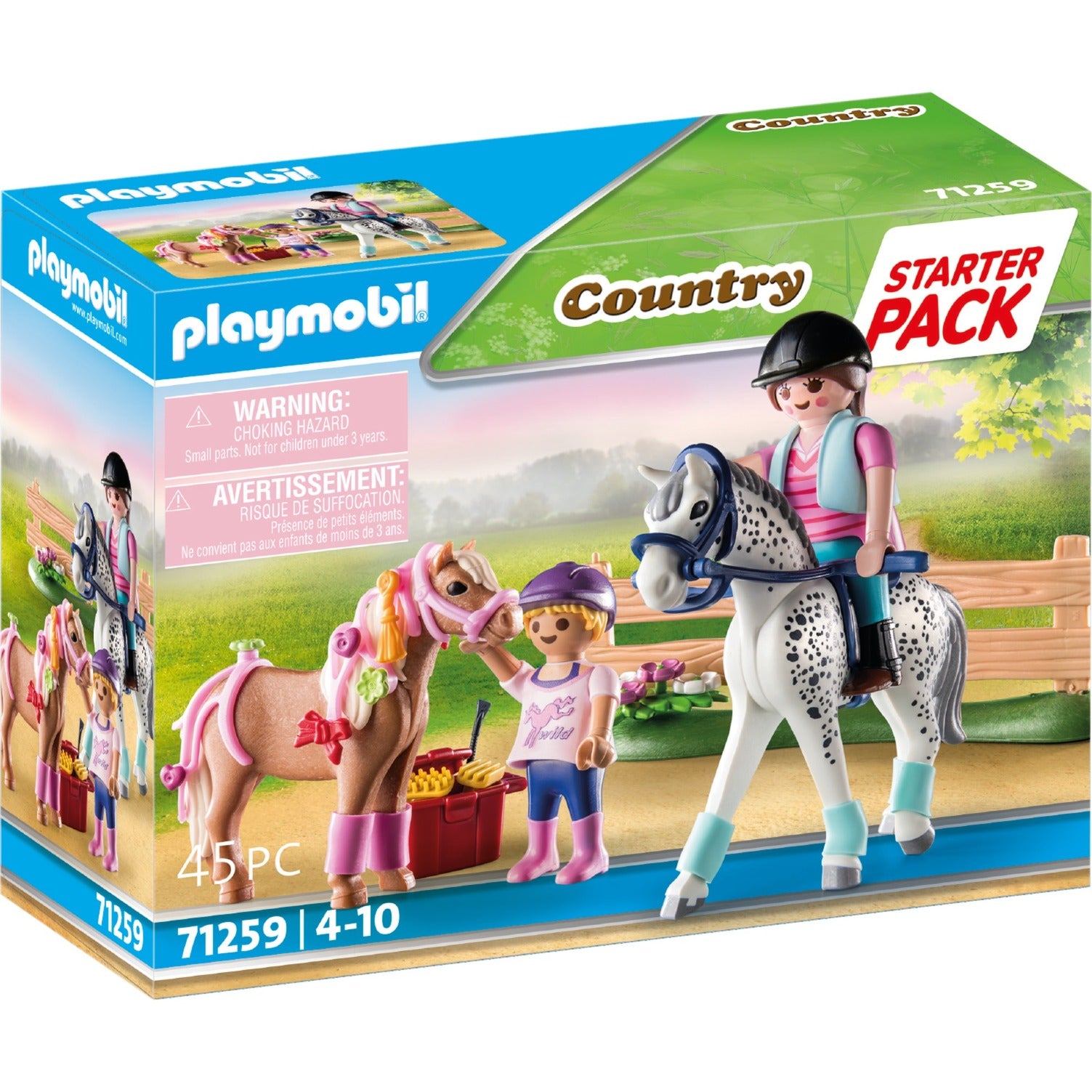 PLAYMOBIL Startpakket Paardenverzorging 71259