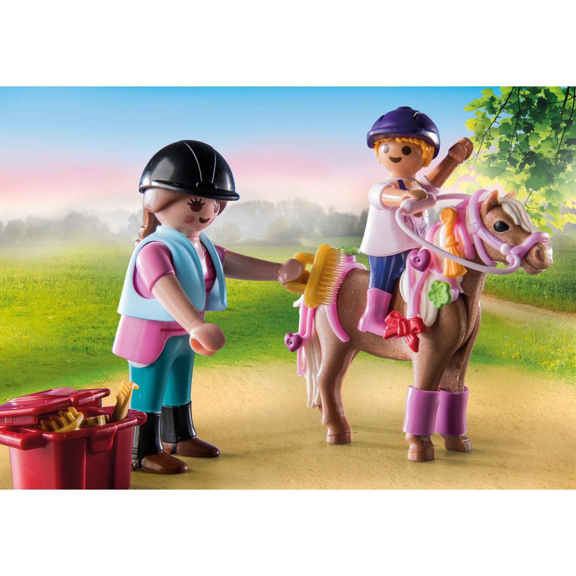 PLAYMOBIL Startpakket Paardenverzorging 71259