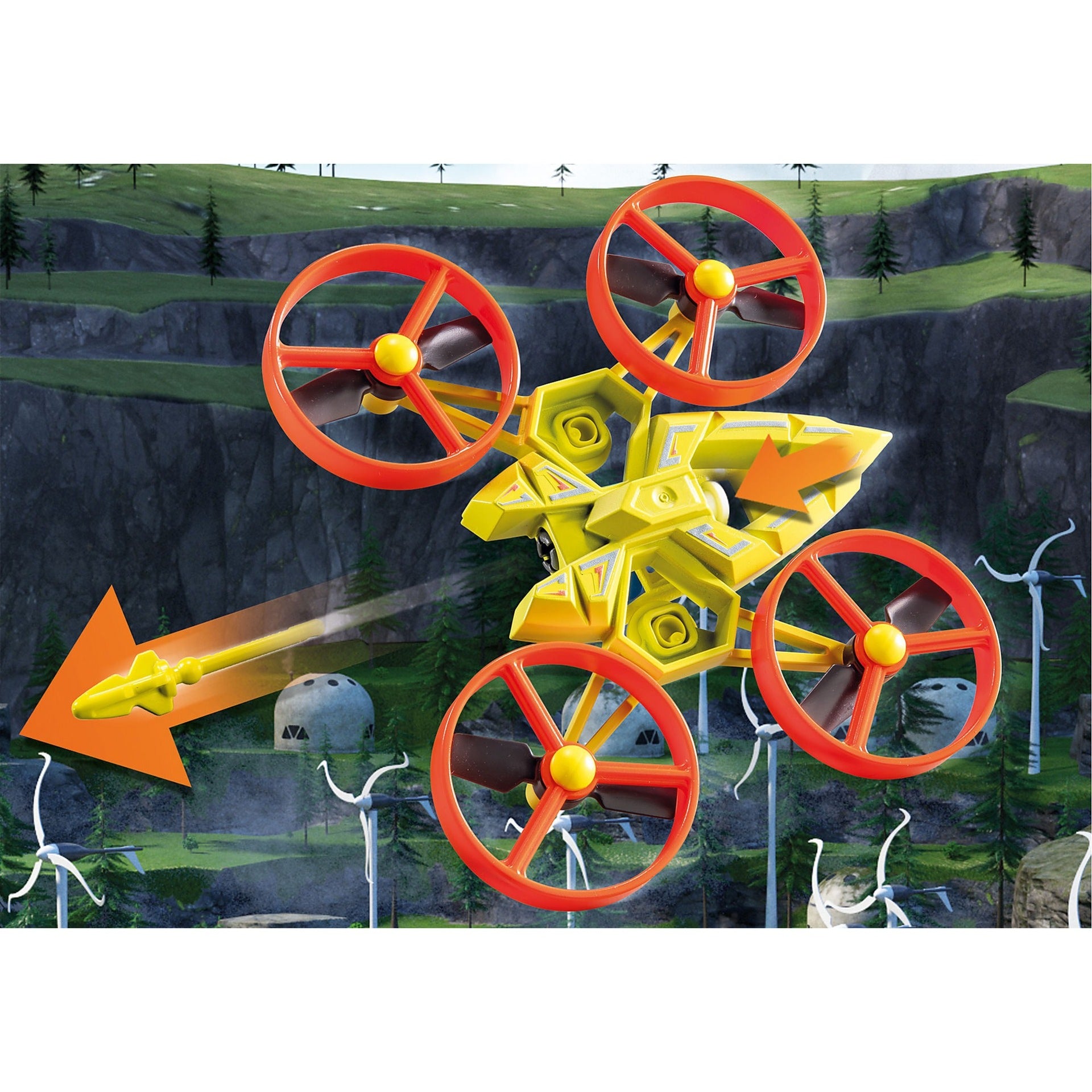 PLAYMOBIL Draken: De Negen Rijken Icaris Lab 71084