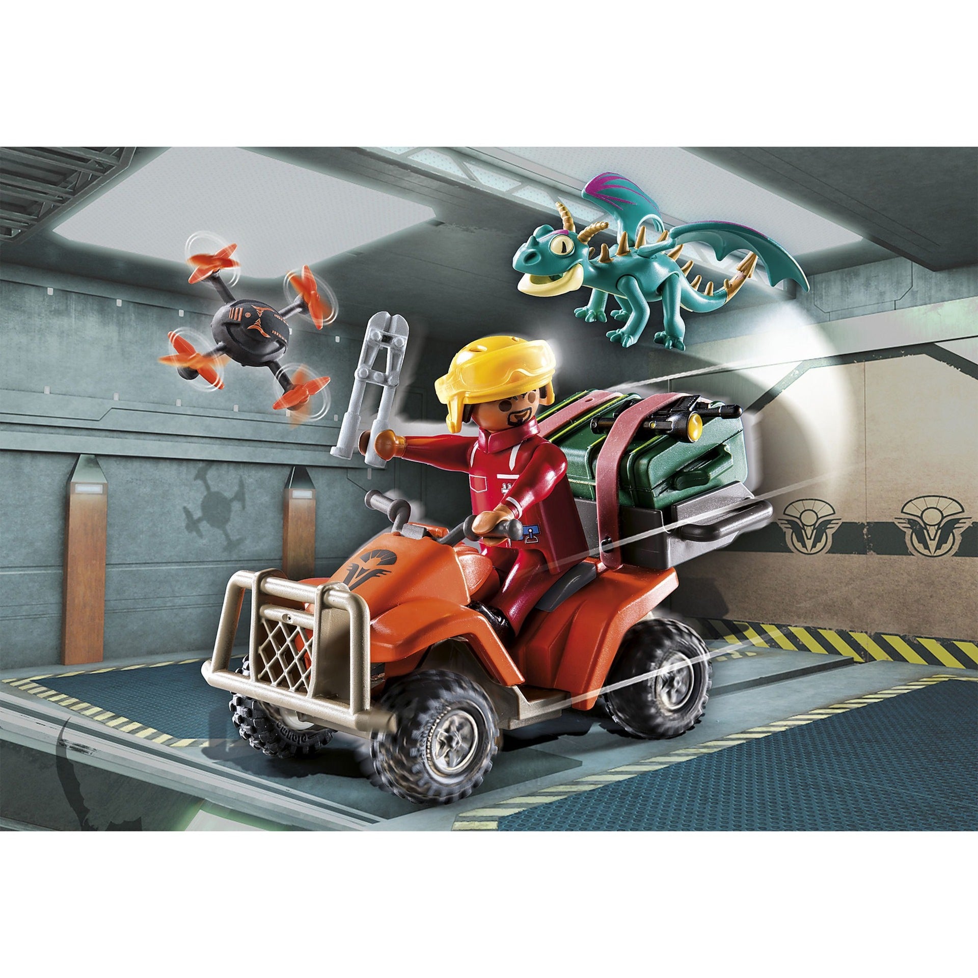 PLAYMOBIL PLAYMOBIL Draken: De Negen Rijken Icaris Quad Phil