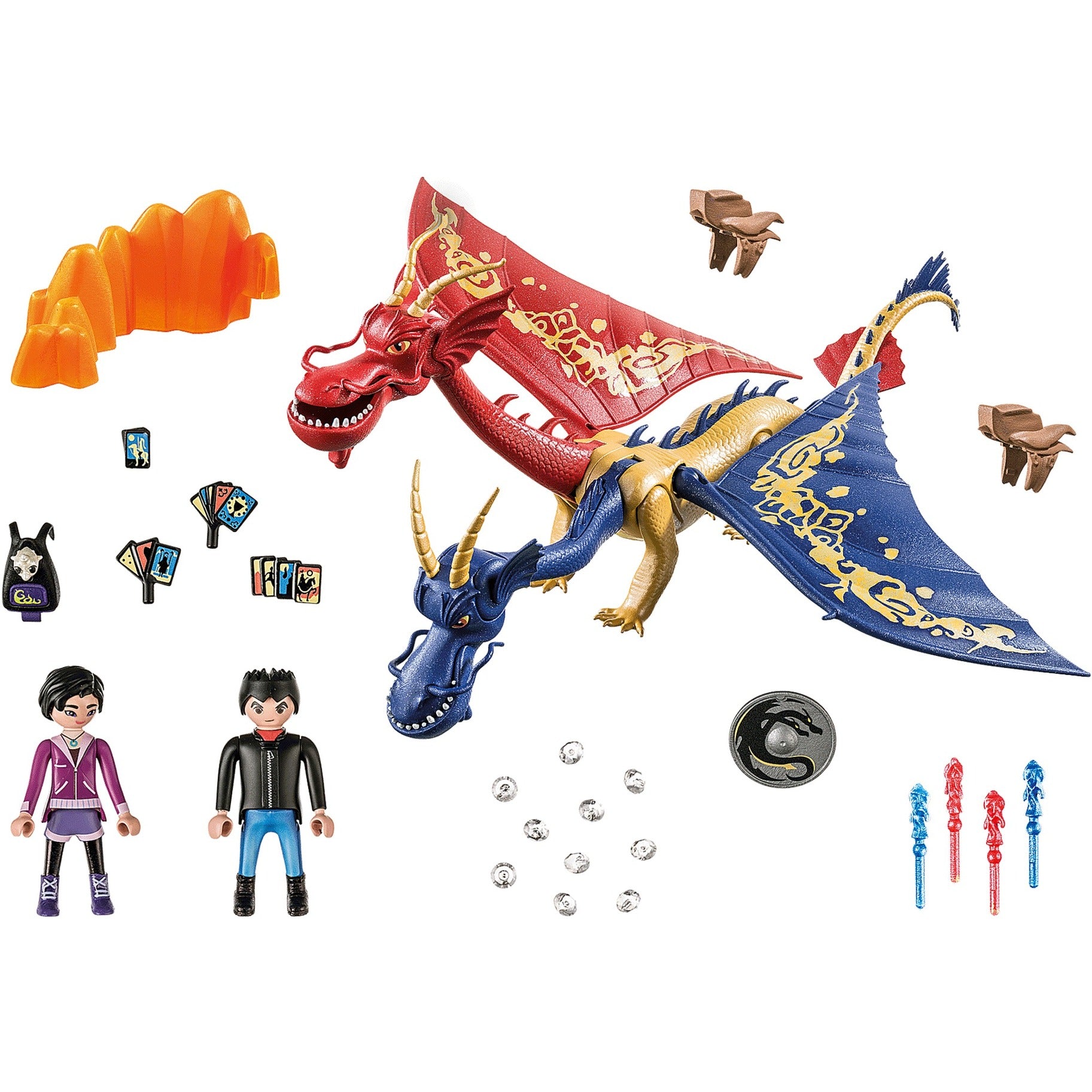 PLAYMOBIL Dragons: The Nine Realms Wu Wei met Jun 71080