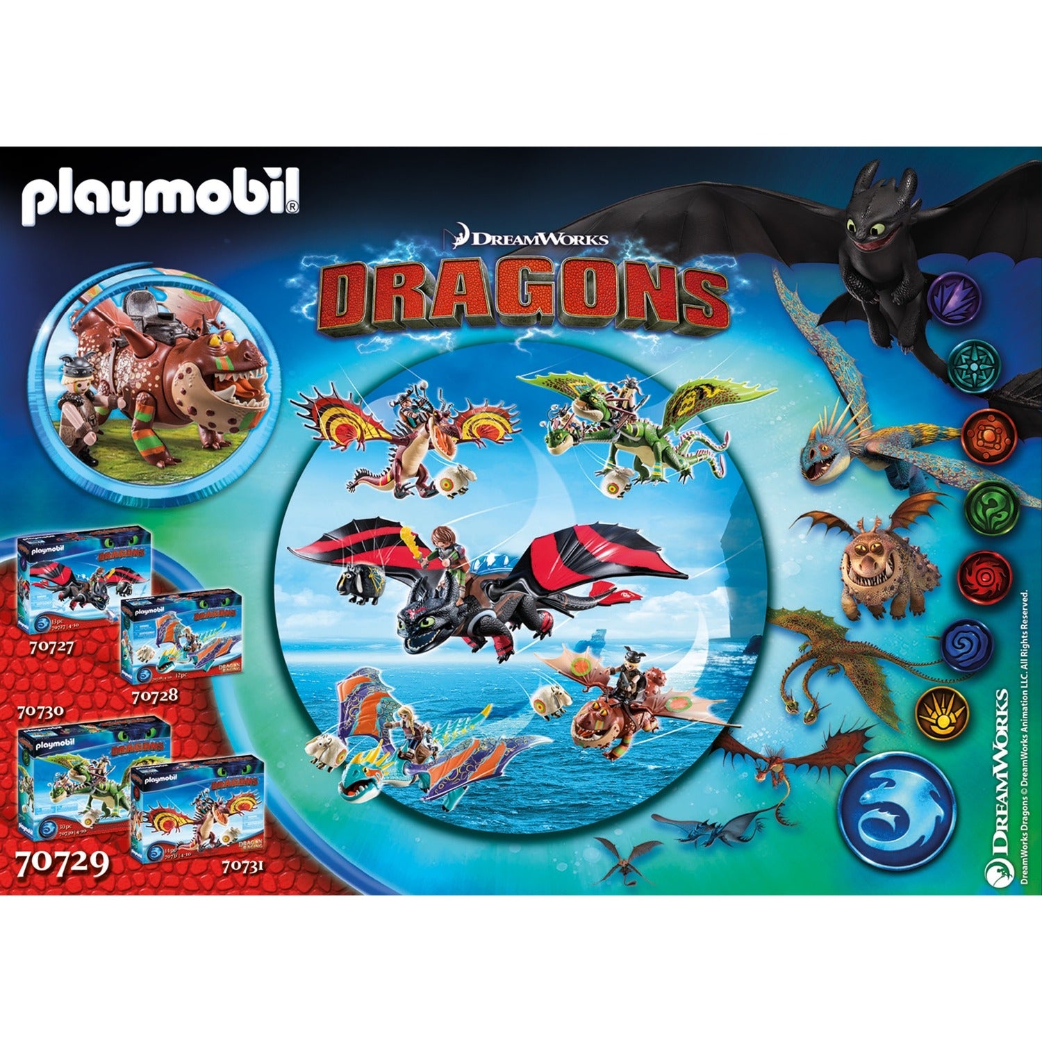 PLAYMOBIL PLAYMOBIL Draken Drakenraces: Vissenpoot en Speknekje