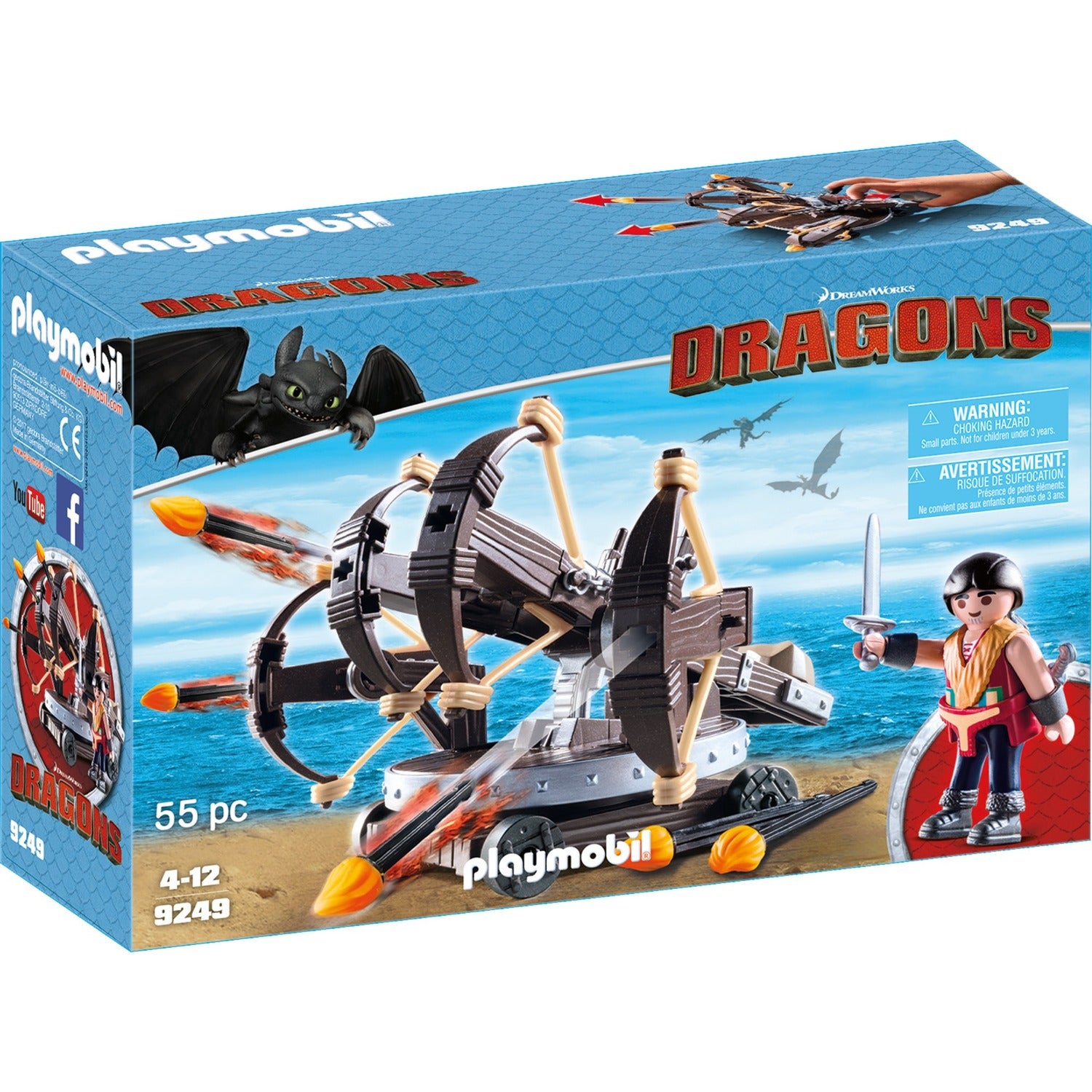 PLAYMOBIL PLAYMOBIL Draken Eret met viervoudige ballista