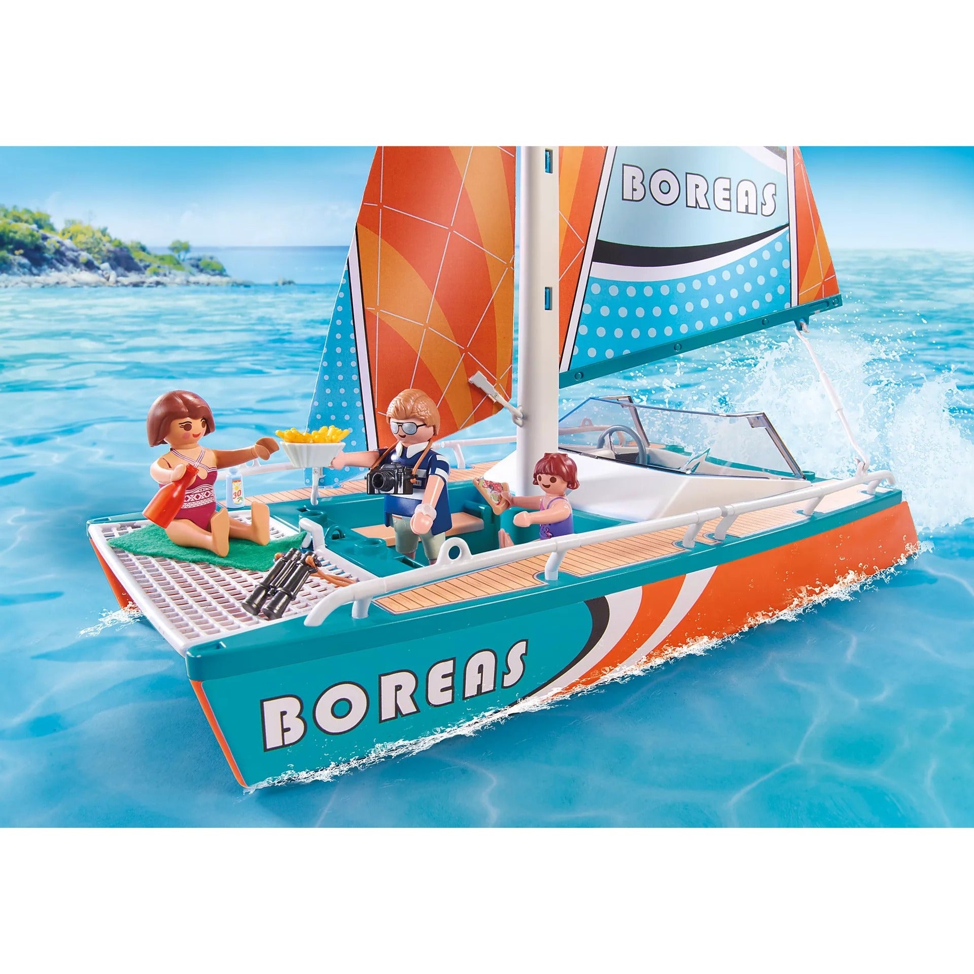 PLAYMOBIL Familieplezier Catamaran 71043