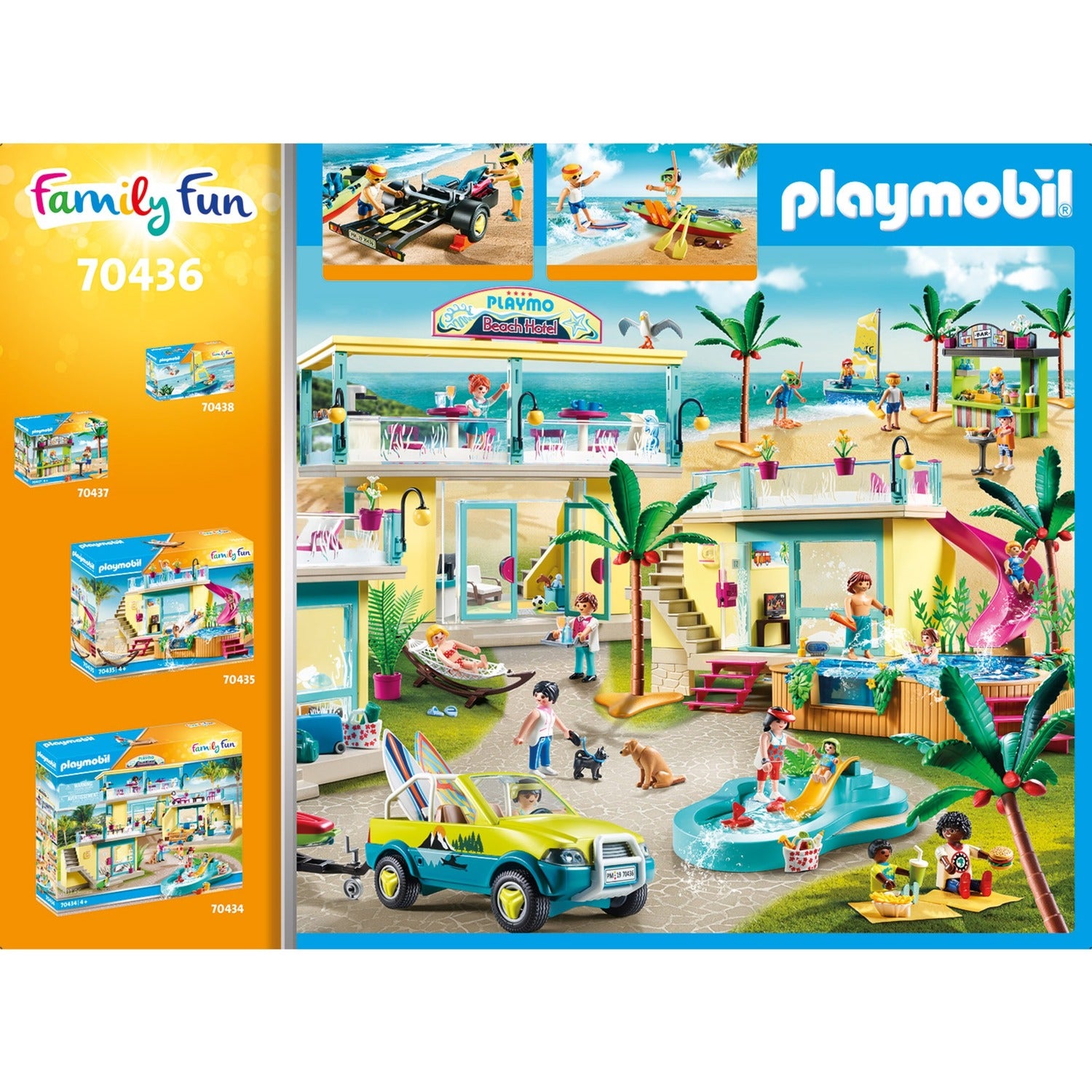 PLAYMOBIL 70436 Strandwagen met Kano's
