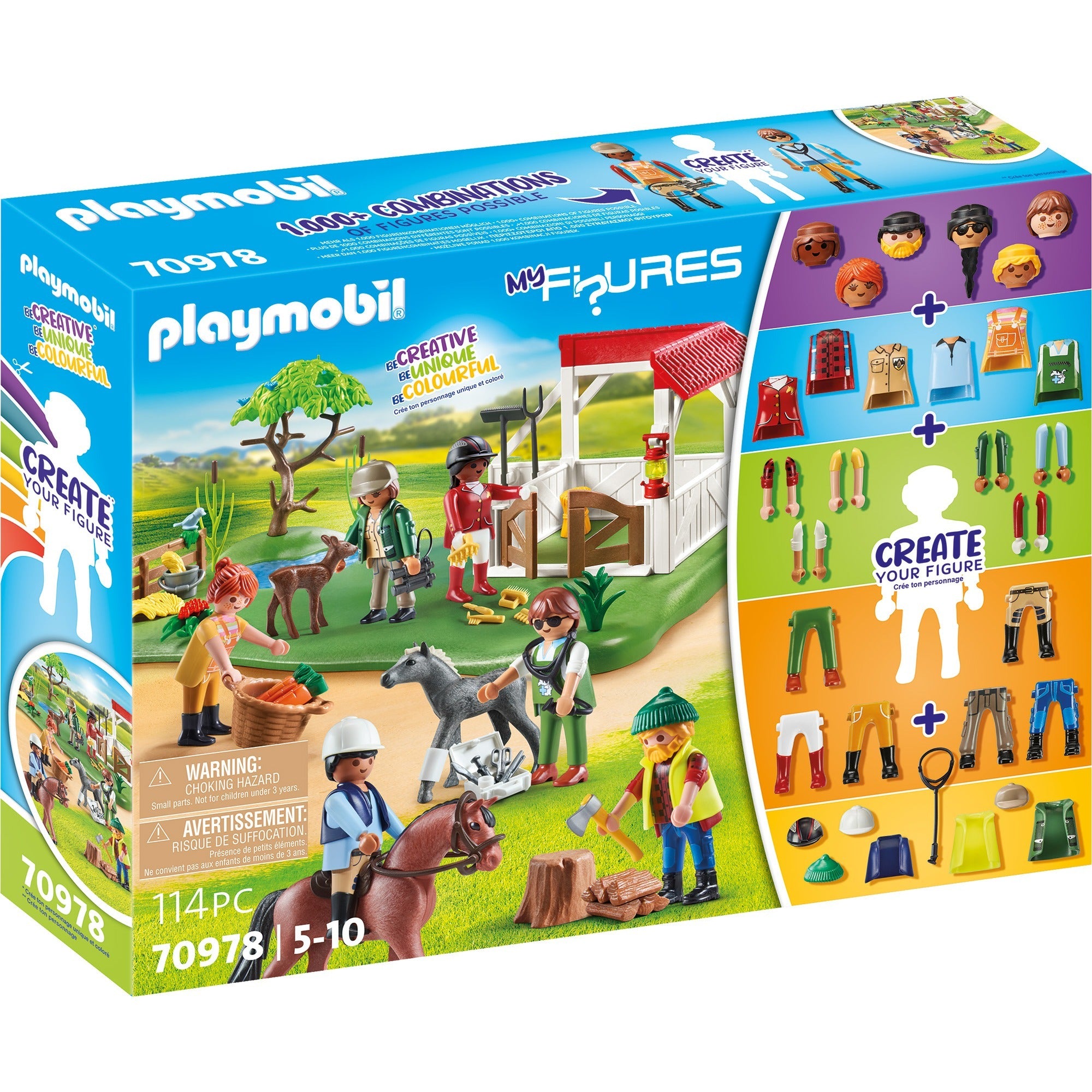 PLAYMOBIL Mijn figuren Paardenranch 70978