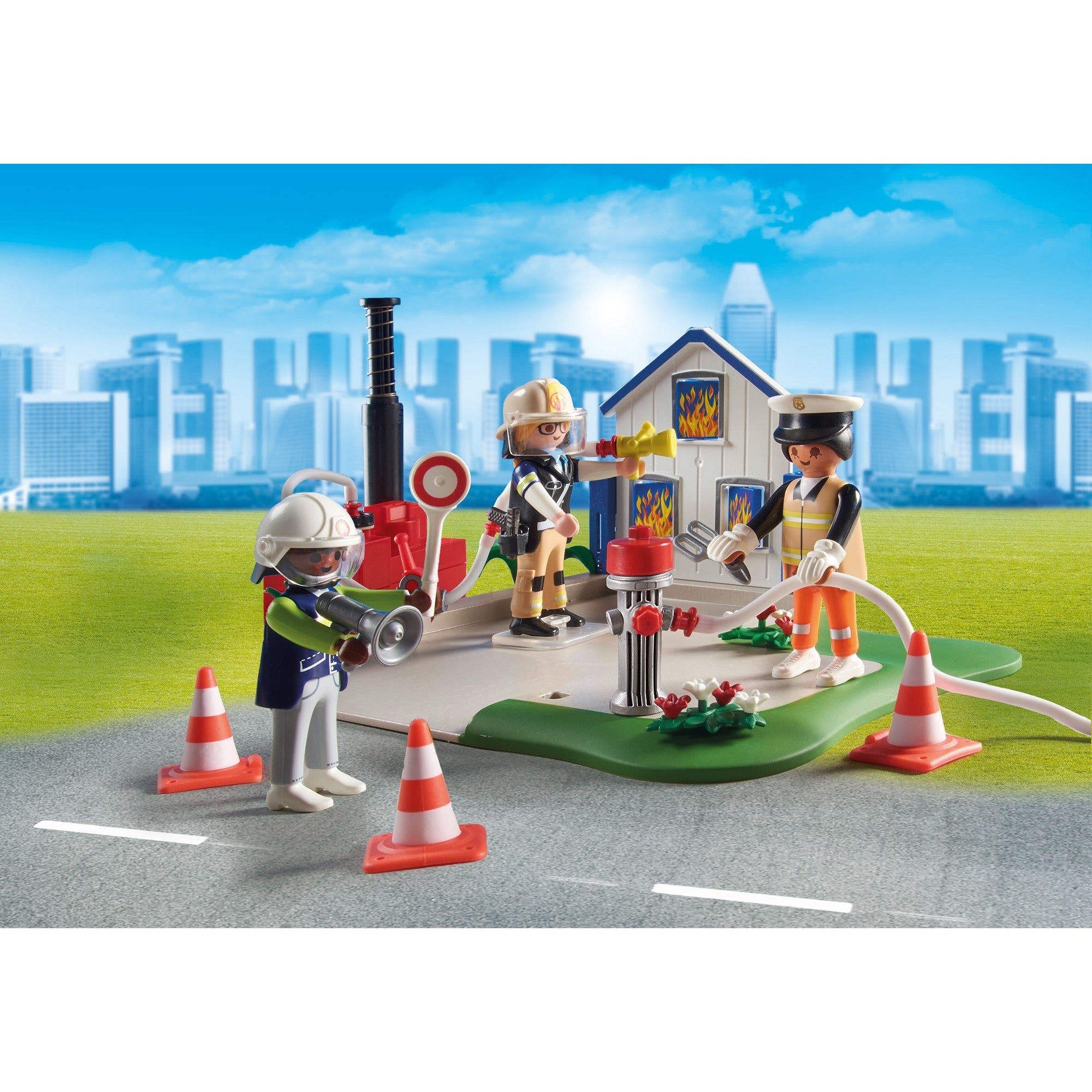 PLAYMOBIL Mijn Figuren Reddingsmissie 70980