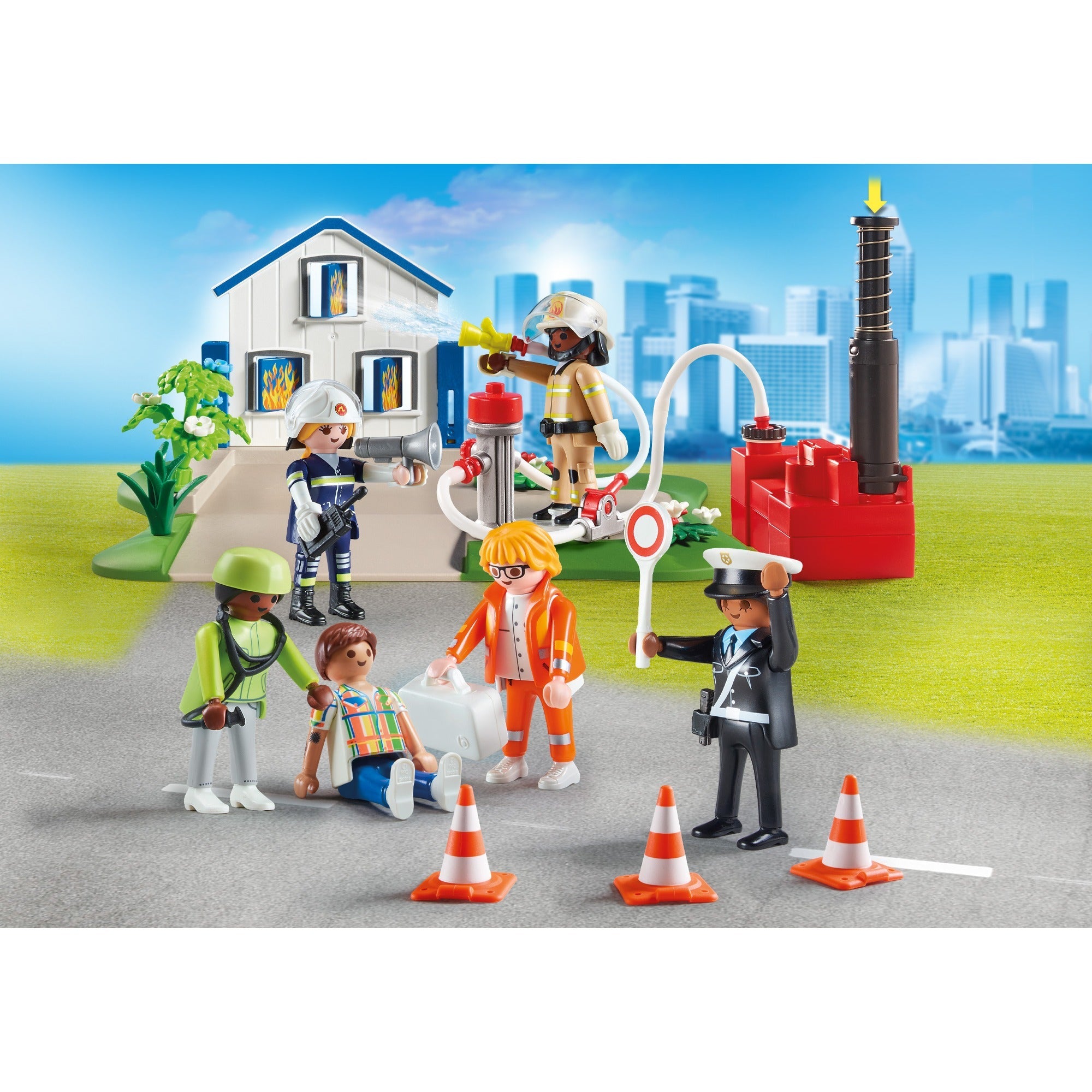 PLAYMOBIL Mijn Figuren Reddingsmissie 70980