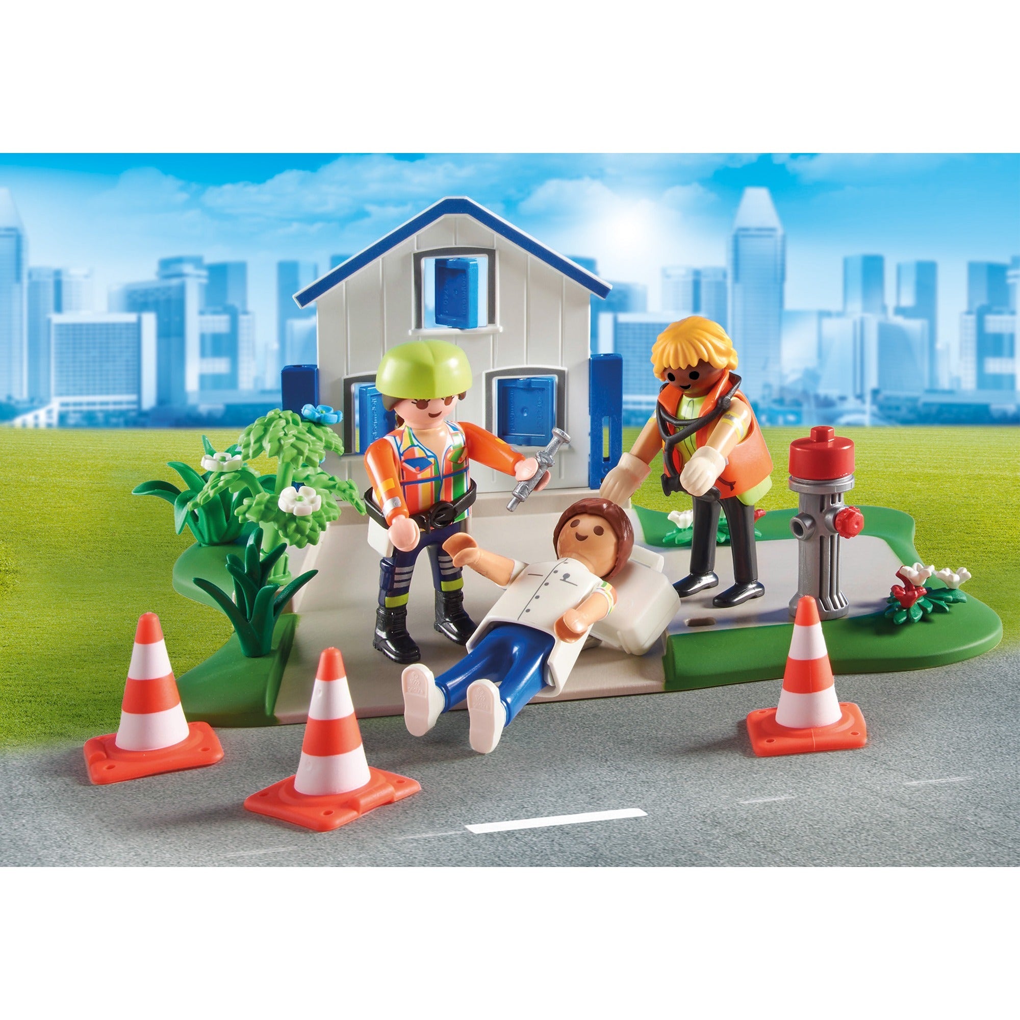 PLAYMOBIL Mijn Figuren Reddingsmissie 70980