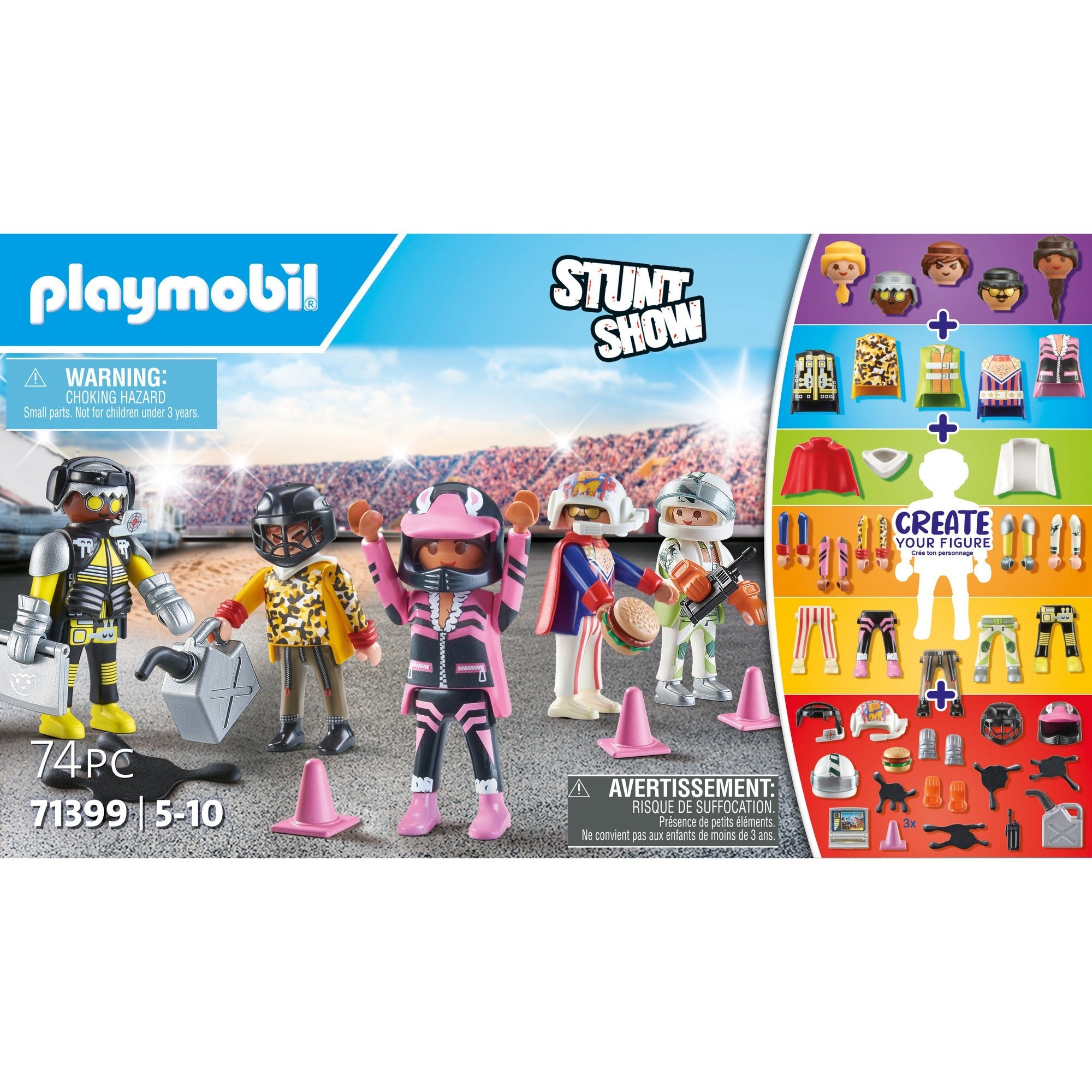 PLAYMOBIL City Life Mijn Figuren: Stuntshow 71399