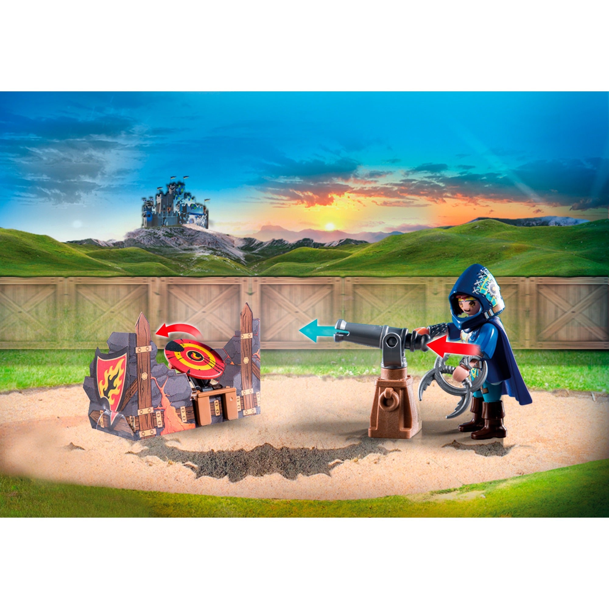 PLAYMOBIL Novelmore vs Burnham Raiders Duel 71212